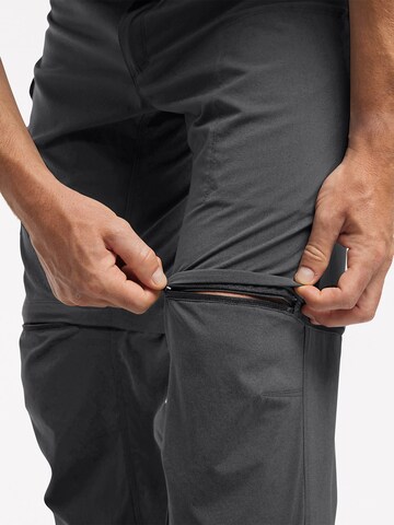 Haglöfs Regular Outdoor Pants 'Zip Off' in Grey