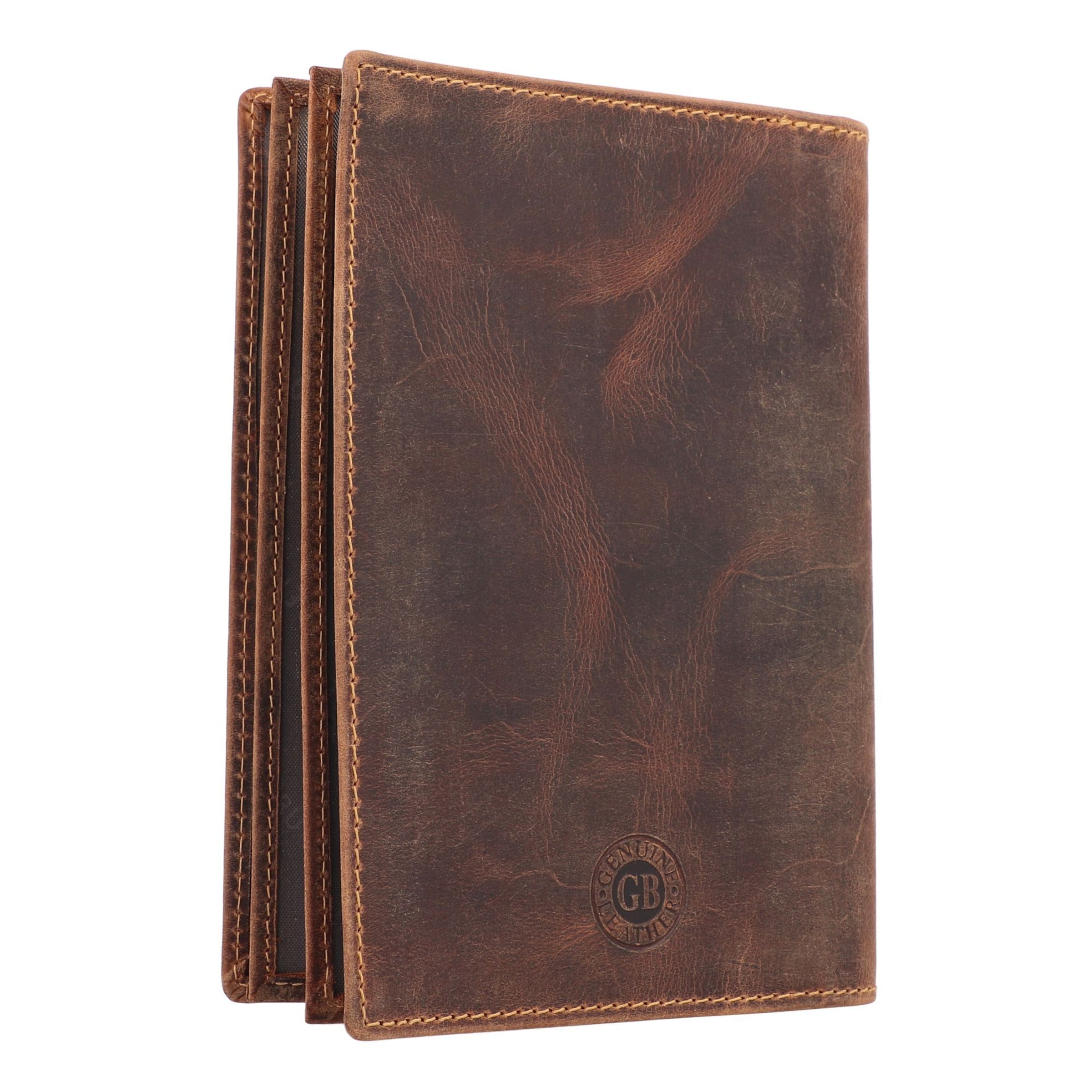 GREENBURRY Portemonnee in Bruin