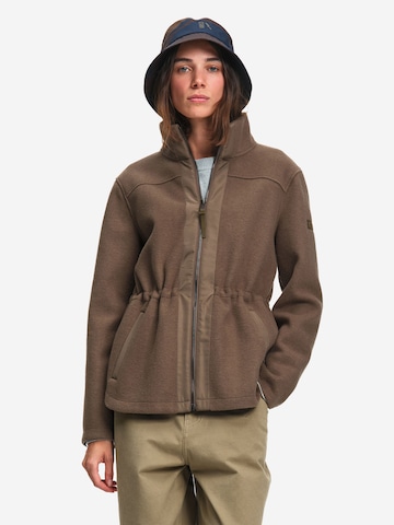 AIGLE Fleecejakke i brun: forside