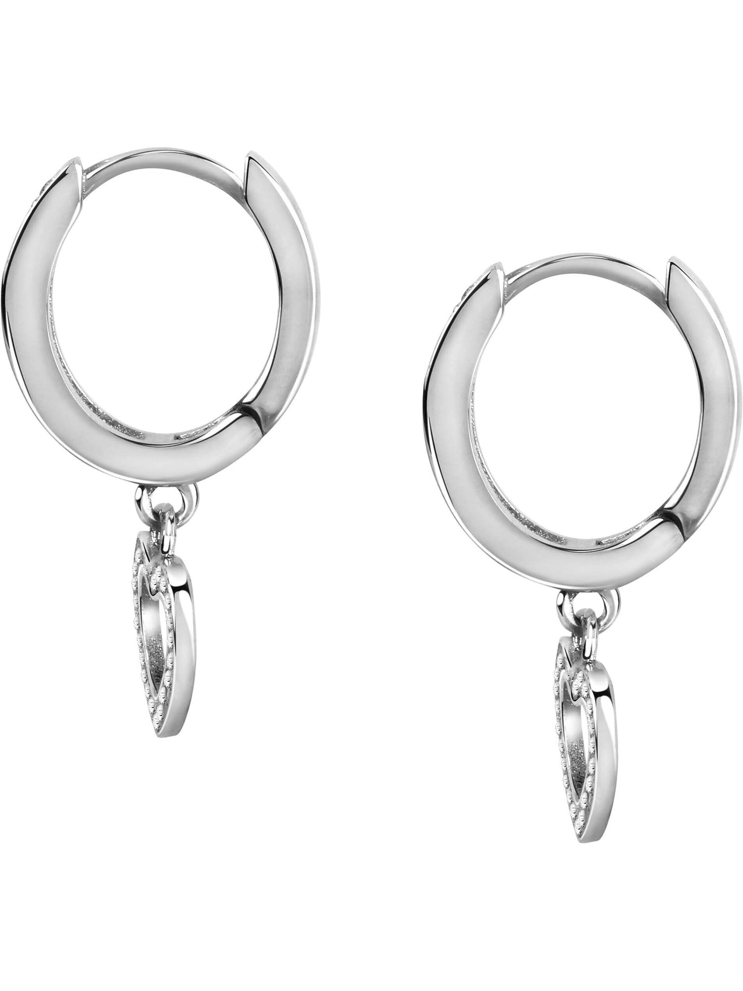 CHRIST Earrings in Silver