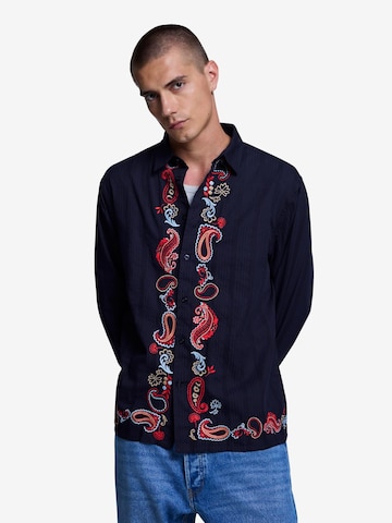 Desigual Средняя посадка Рубашка в Черный: спереди
