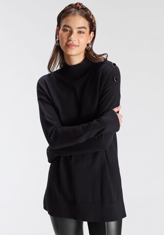 Tamaris Sweater in Black: front