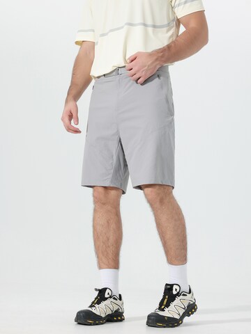 YOUTHUP Regular Workout Pants 'Trockenbahn' in Grey