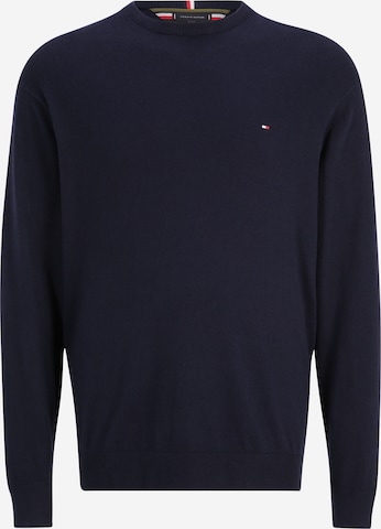 Tommy Hilfiger Big & Tall Sweater in Blue: front