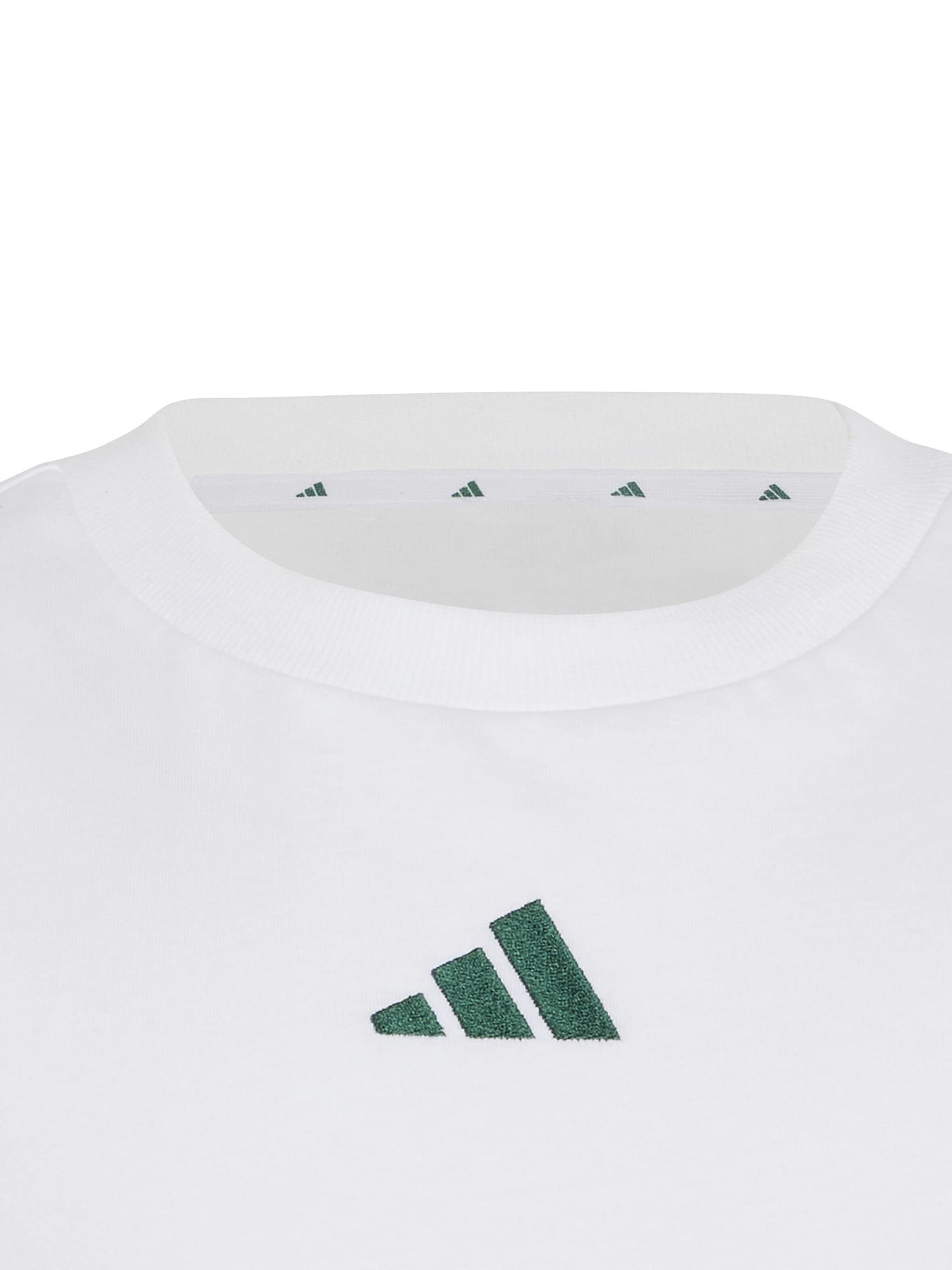 ADIDAS SPORTSWEAR Функционална тениска 'Essentials' в бяло