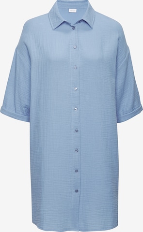 BEACH TIME Bluse in Blau: Vorderseite