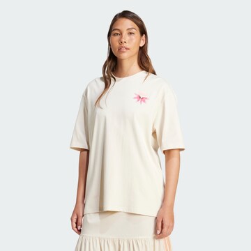 Tricou 'Summer Glow' de la ADIDAS ORIGINALS pe alb: față