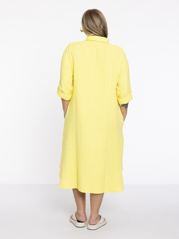 Robe-chemise Yoek en jaune