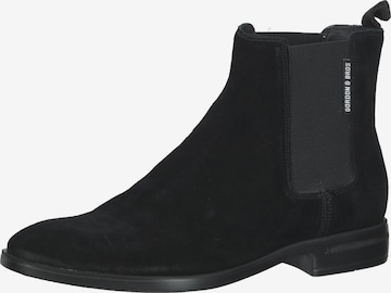 Gordon & Bros Chelsea Boots in Schwarz: predná strana