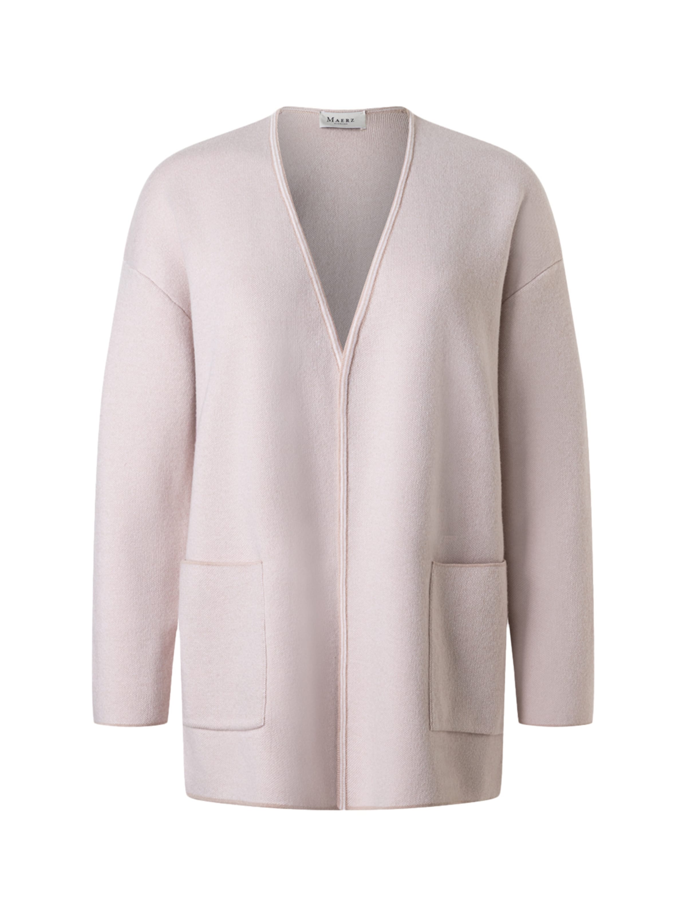 MAERZ Muenchen Strickjacke in Beige: Vorderseite