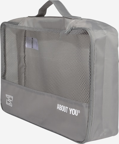ABOUT YOU Travel Bag 'Icons' in Grey, Item view