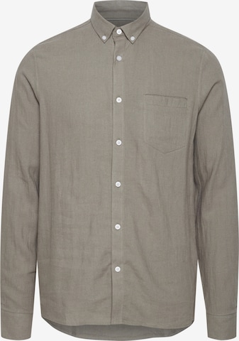 !Solid Regular fit Button Up Shirt 'Allan' in Beige: front