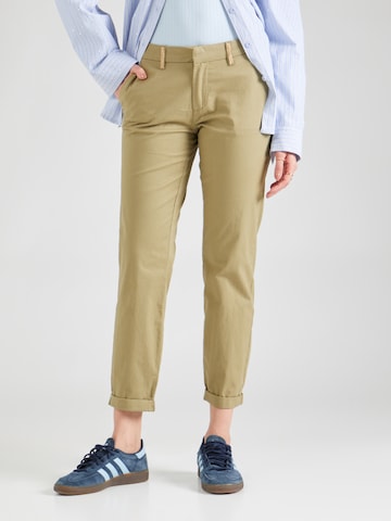 ONLY Regular Chino Pants 'BIANA' in Green: front