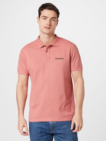 TIMBERLAND Tričko – pink: přední strana