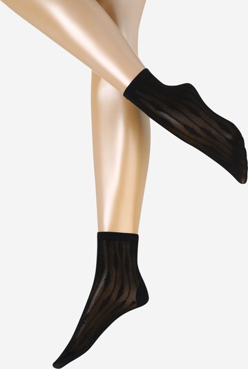 Swedish Stockings Chaussettes fines 'Josefin Drop' en noir, Vue avec produit