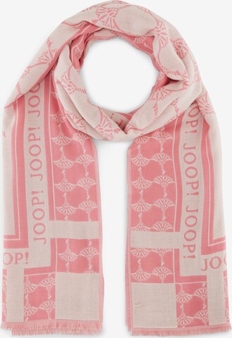 Sciarpa di JOOP! in rosa: frontale