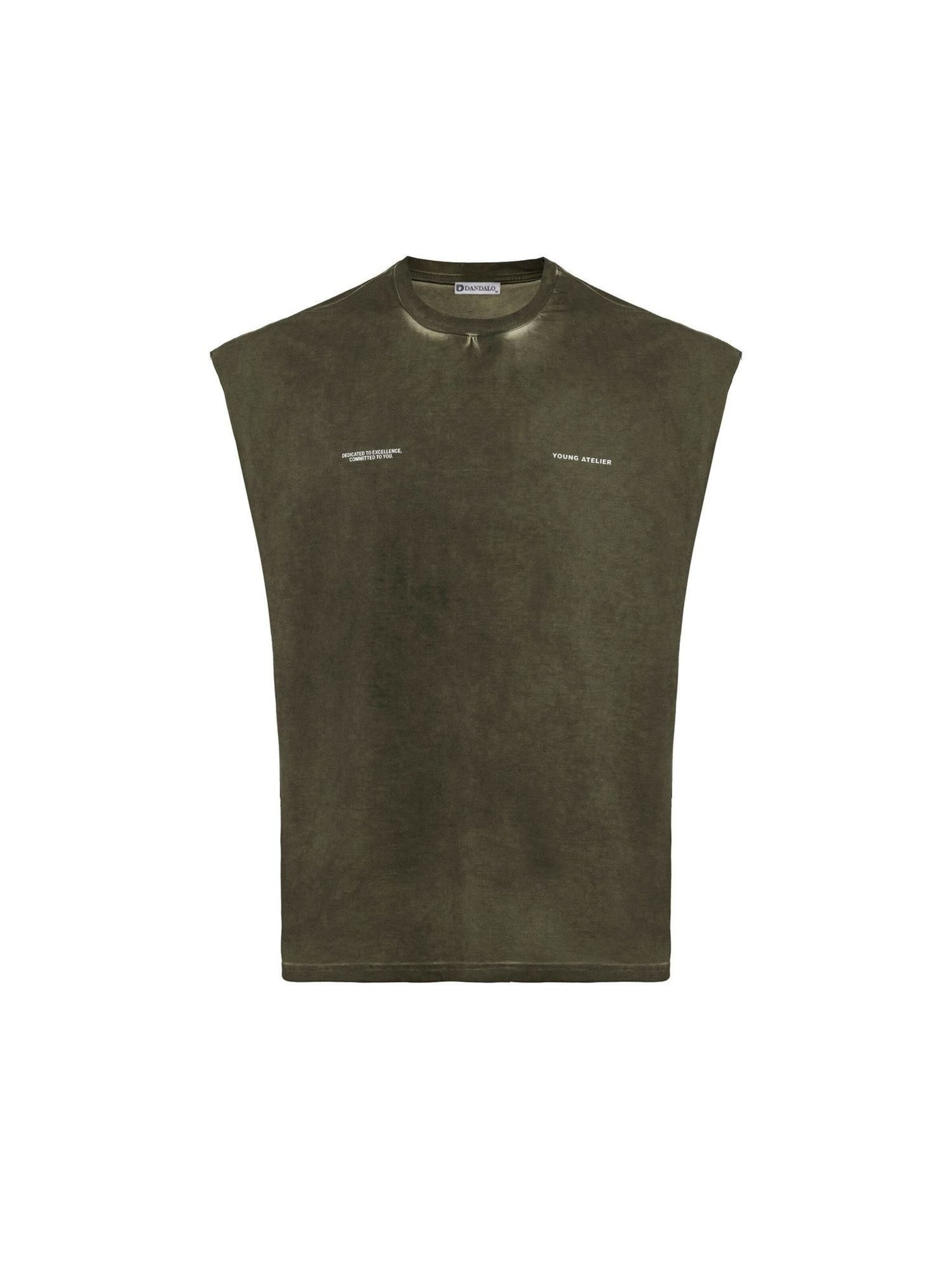 T-Shirt 'Rayan' Dandalo en vert : devant