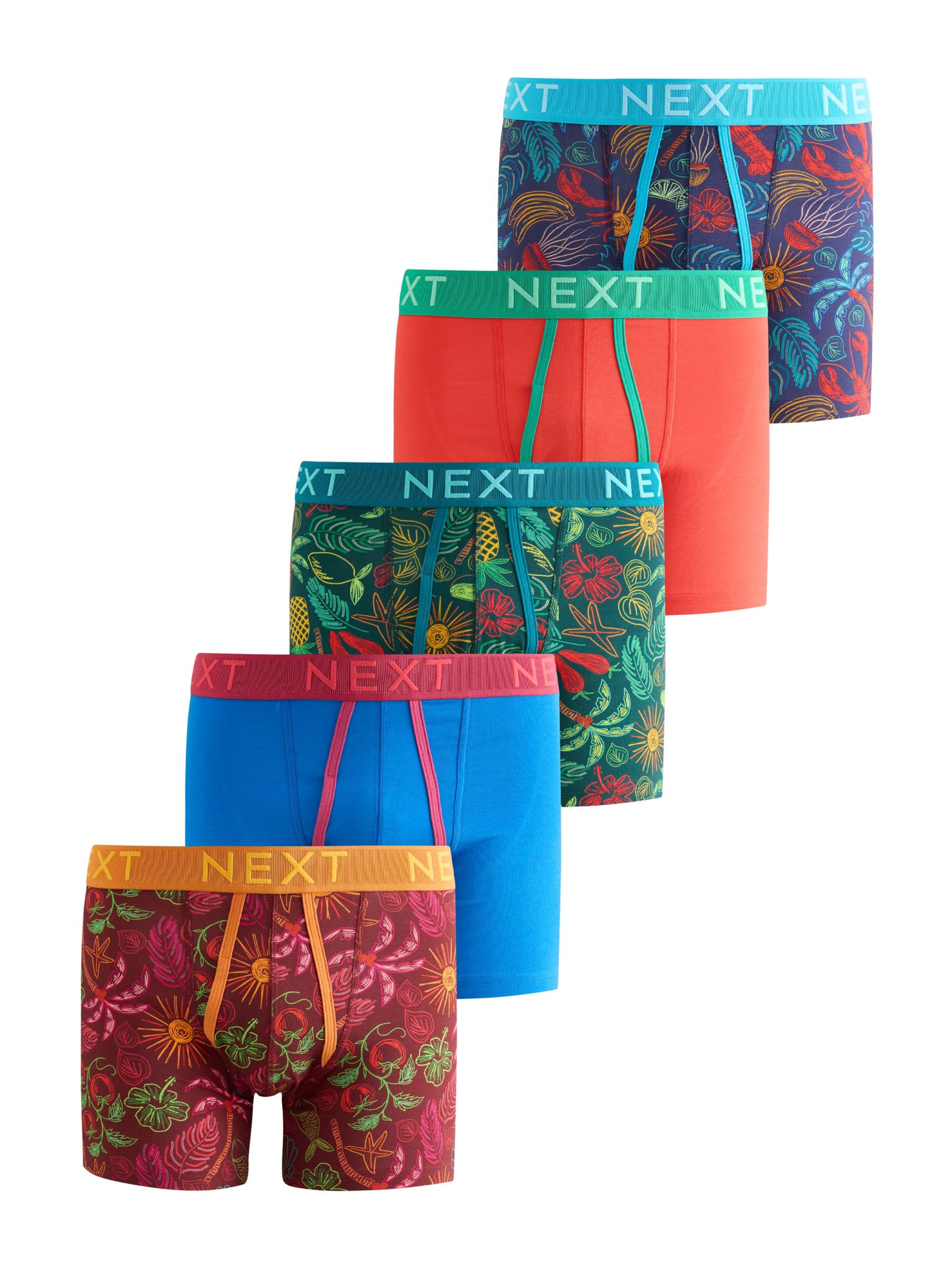 Boxers Next en bleu : devant