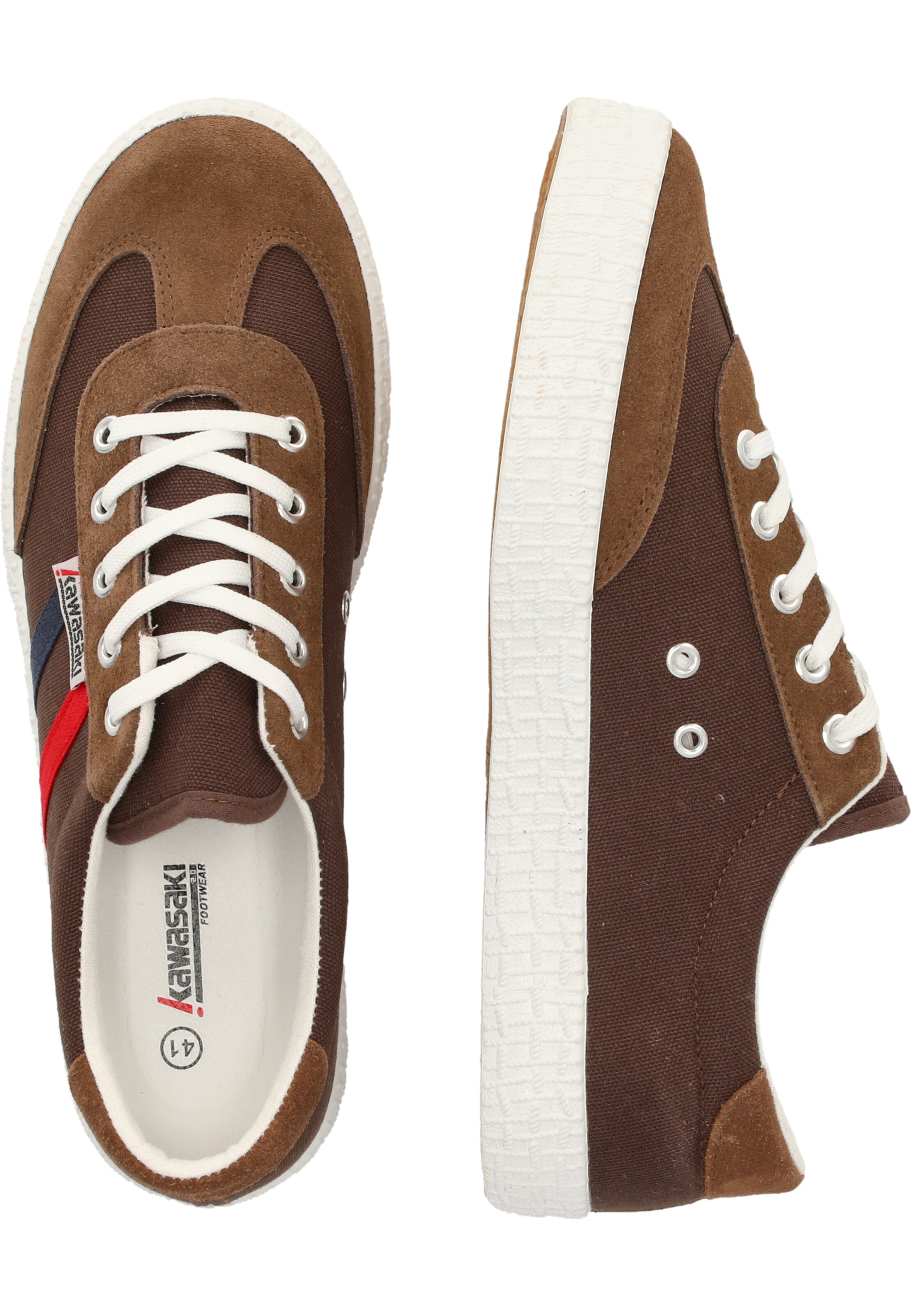 KAWASAKI Platform trainers 'Fuzion 2.0' in Brown