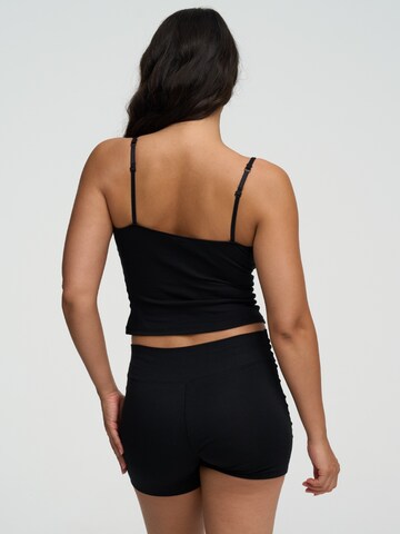 cfab (formerly creamy fabrics) Top 'Cami'‌‌‌‌‌‌‌‌ in Schwarz