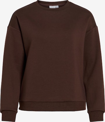 VILA Sweatshirt 'VISandy' in Bruin: voorkant