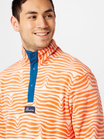 CRAGHOPPERS Sports sweater 'Teton' in Orange