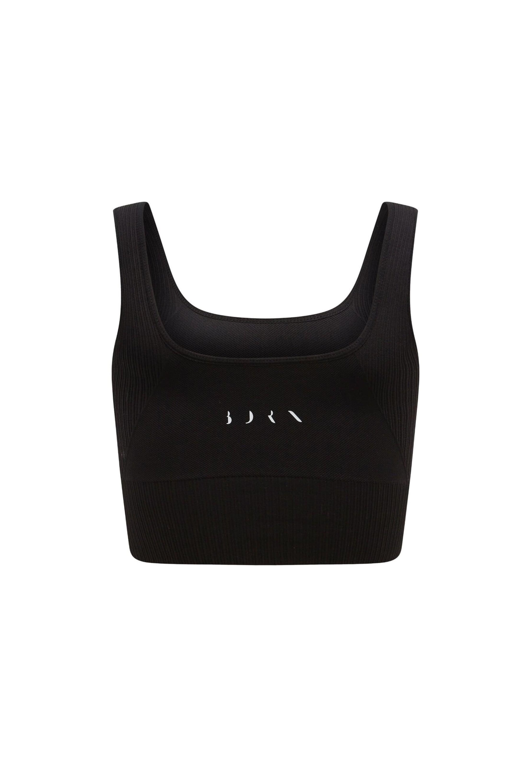 Born Living Yoga Sweatshirt 'Yami' in Zwart: voorkant