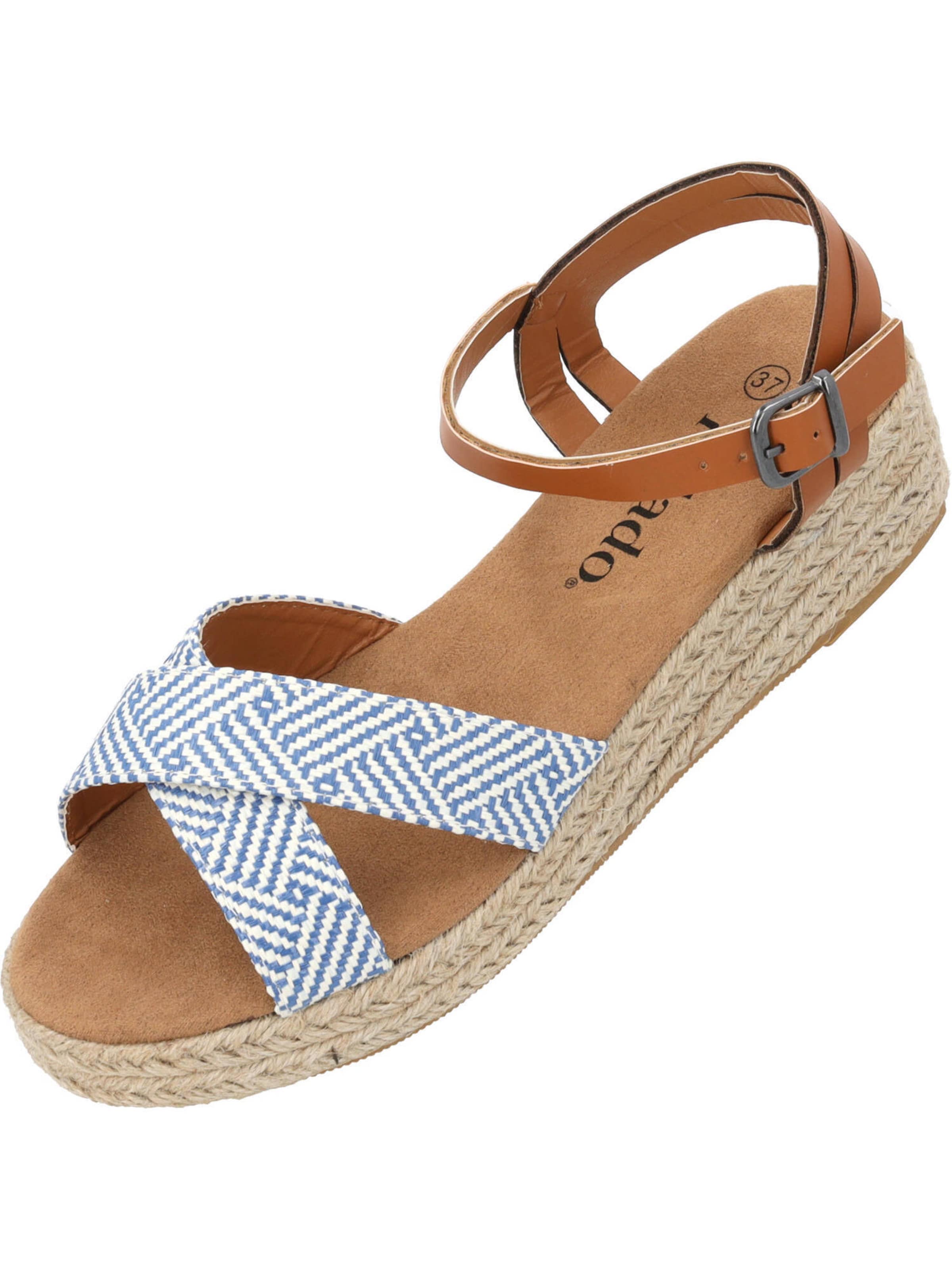 Sandales à lanières 'Thunon' Palado en bleu : devant