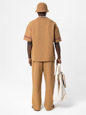 VAMOS CLO Loosefit Broek 'Herault' in Beige