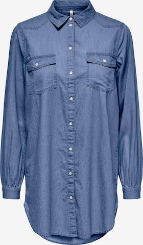 JDY Blouse 'BELLA' in Blue: front