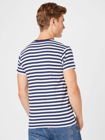 T-Shirt MADS NORGAARD COPENHAGEN en bleu