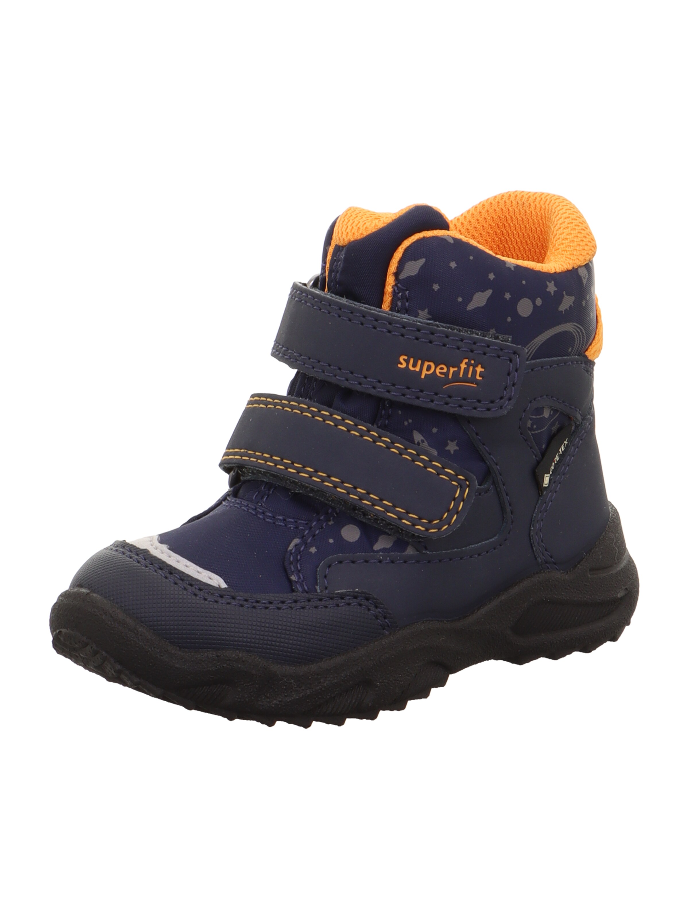 SUPERFIT Kozačky 'GLACIER' – modrá: přední strana