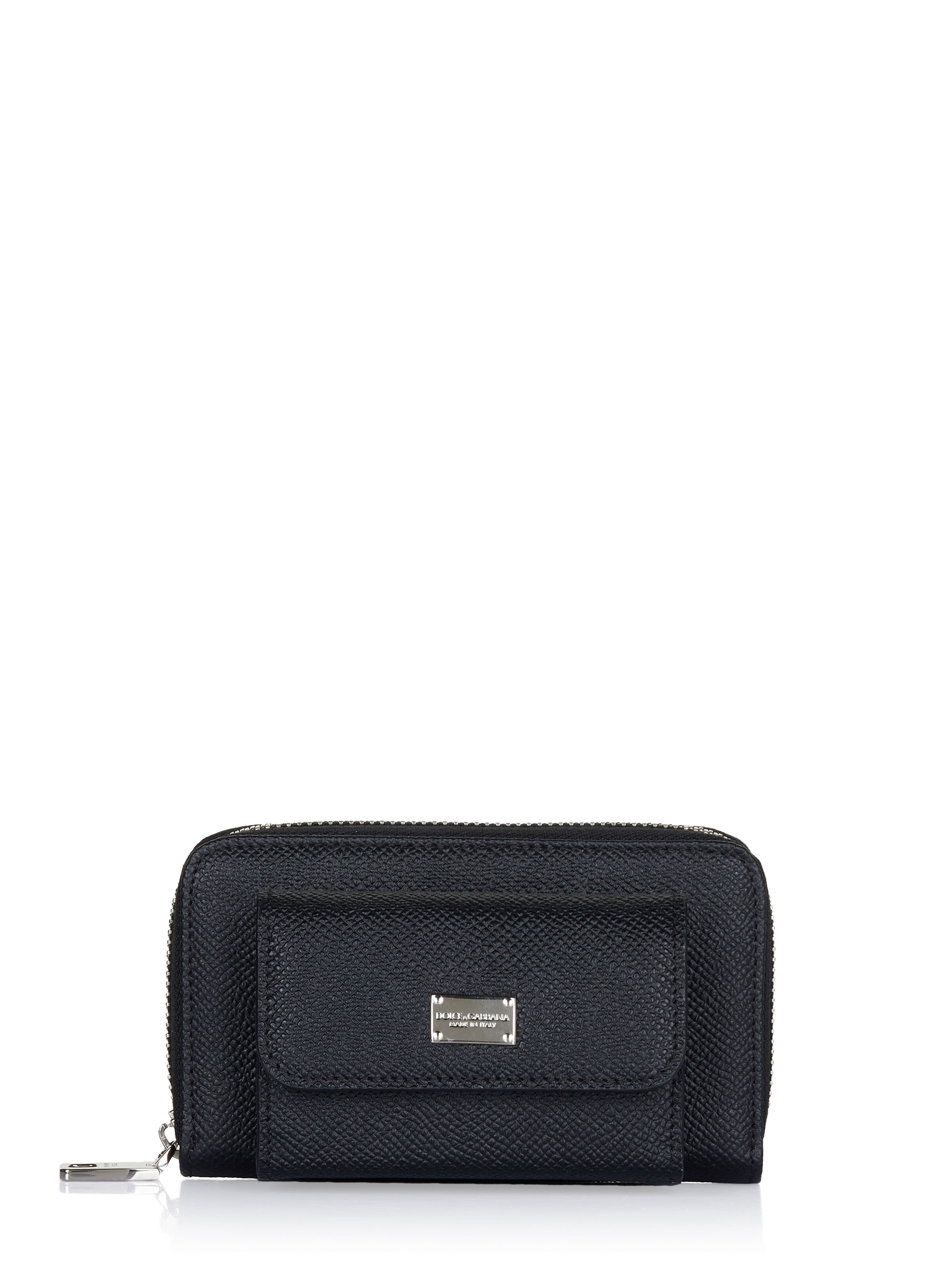 DOLCE & GABBANA Wallet in Black: front