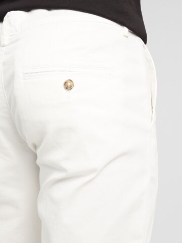 SELECTED HOMME Slim fit Chino trousers 'Miles Flex' in White