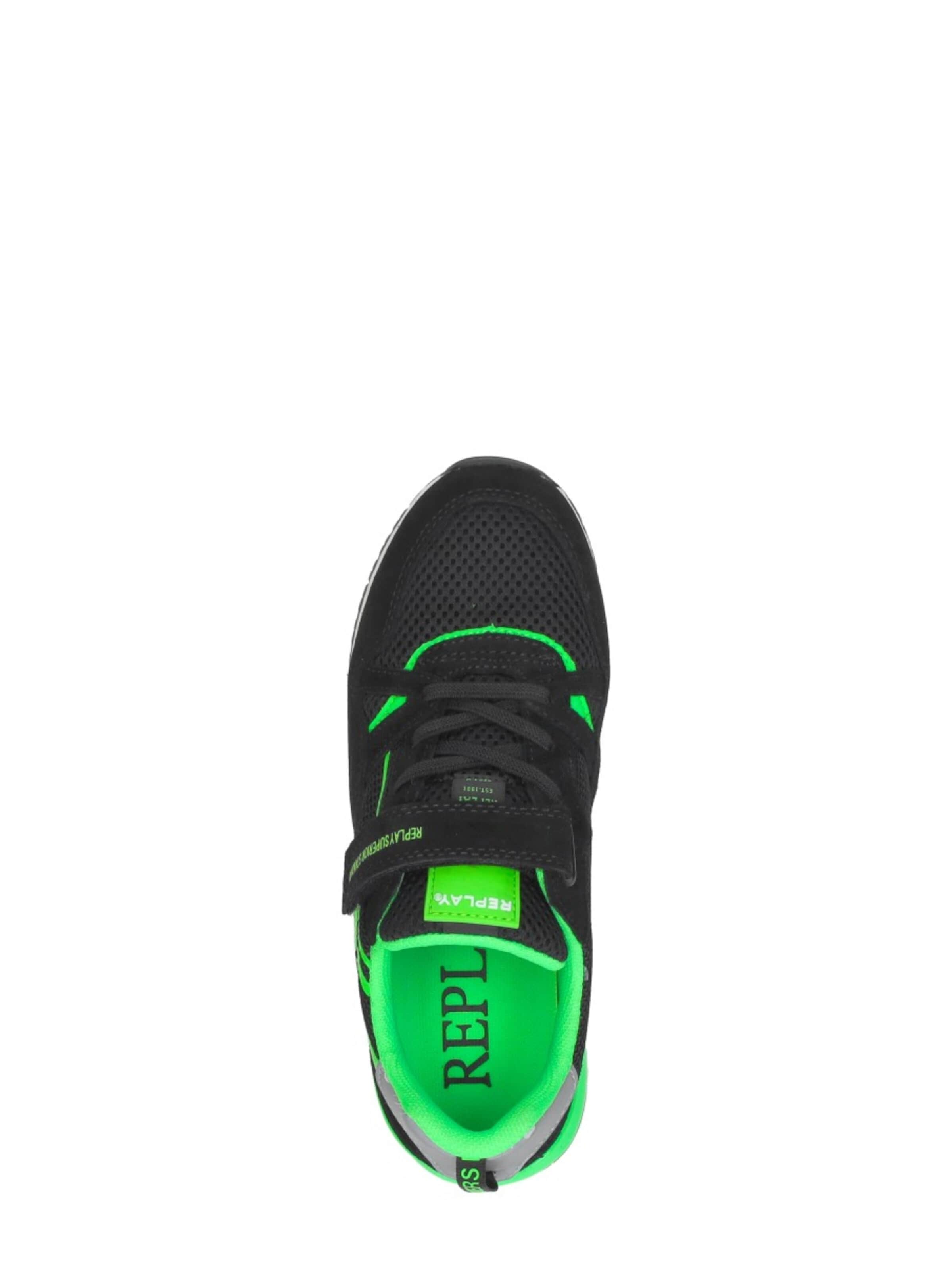REPLAY Sneakers 'Shoot JR 11' in Zwart
