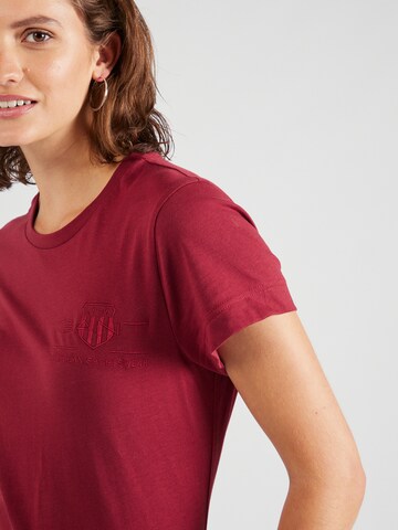 T-shirt GANT en rouge