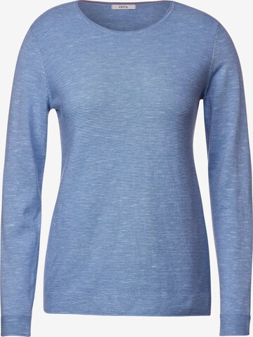 CECIL Sweater in Blue: front