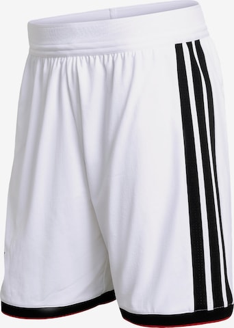 Loosefit Pantalon de sport 'Deutschland 26 Authentic' ADIDAS PERFORMANCE en blanc : devant