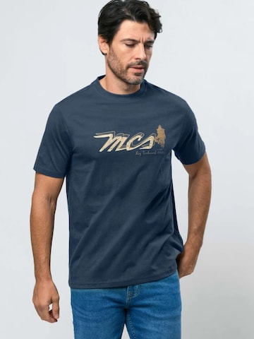 MCS Regular Fit Skjorte ' Jason ' i blå: forside