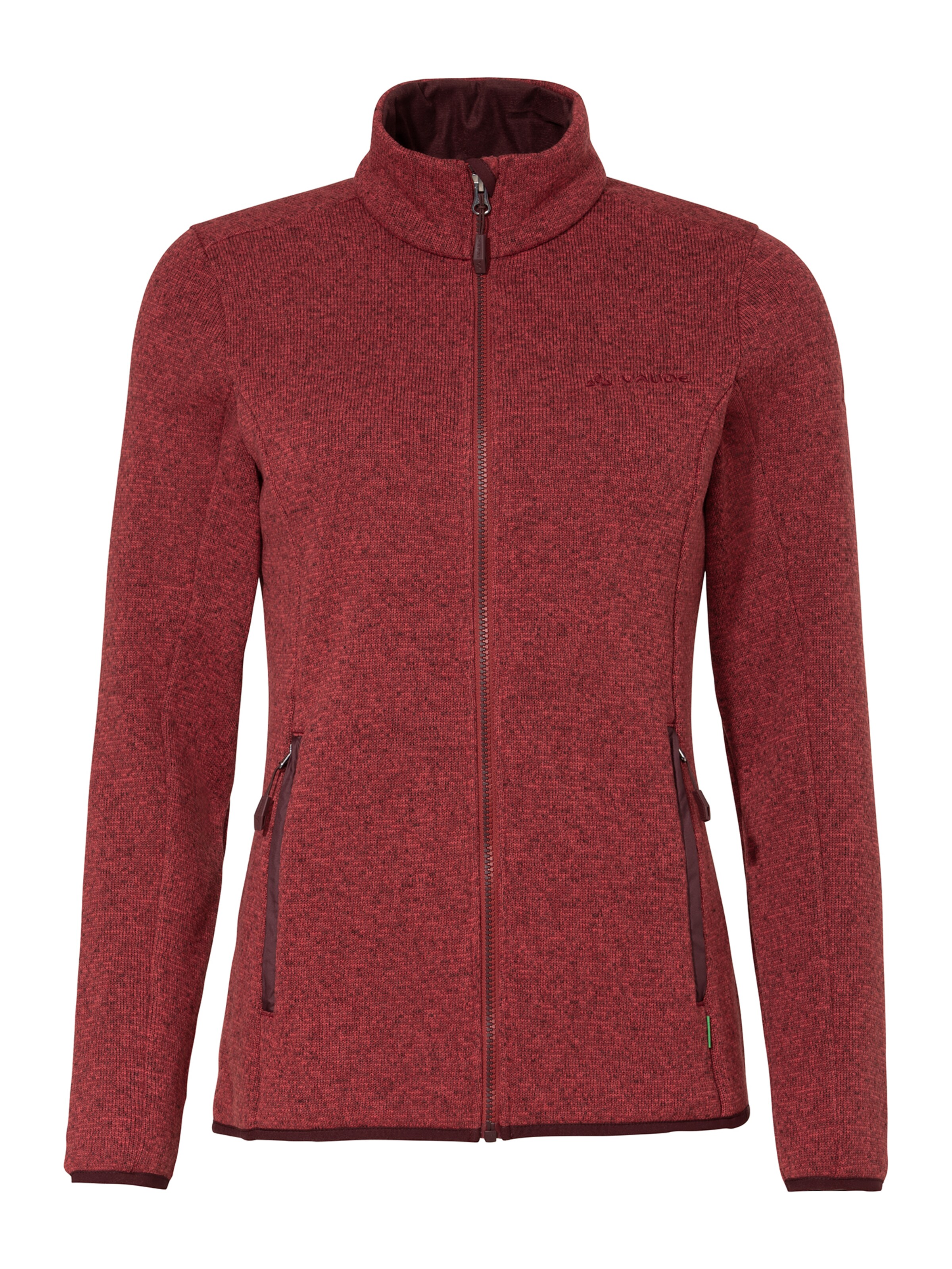 VAUDE Functionele fleece jas 'Rienza IV ' in Rood: voorkant