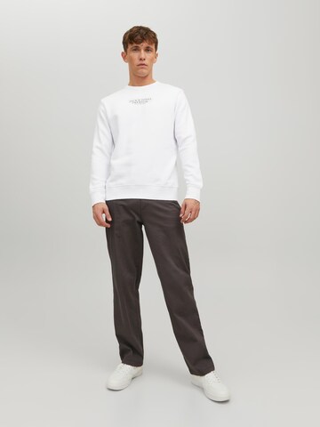 JACK & JONES Sweatshirt 'Archie' in Weiß