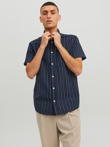 JACK & JONES Comfort Fit Πουκάμισο 'TULUM' σε μπλε