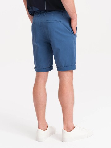 Ombre Regular Chino 'W243' in Blauw