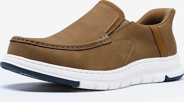 ALLTHEMEN Slipper 'Beleg' in Braun: Vorderseite