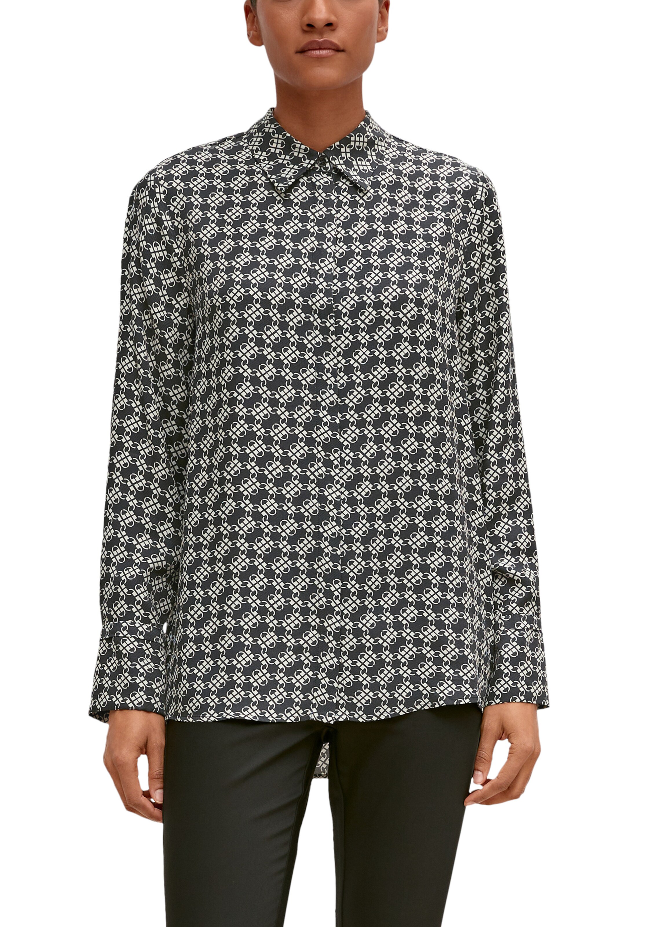 COMMA Bluse in Schwarz