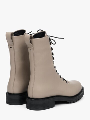 Estro Lace-up bootie '09-2740' in Beige