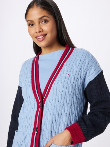 TOMMY HILFIGER Knit Cardigan in Blue