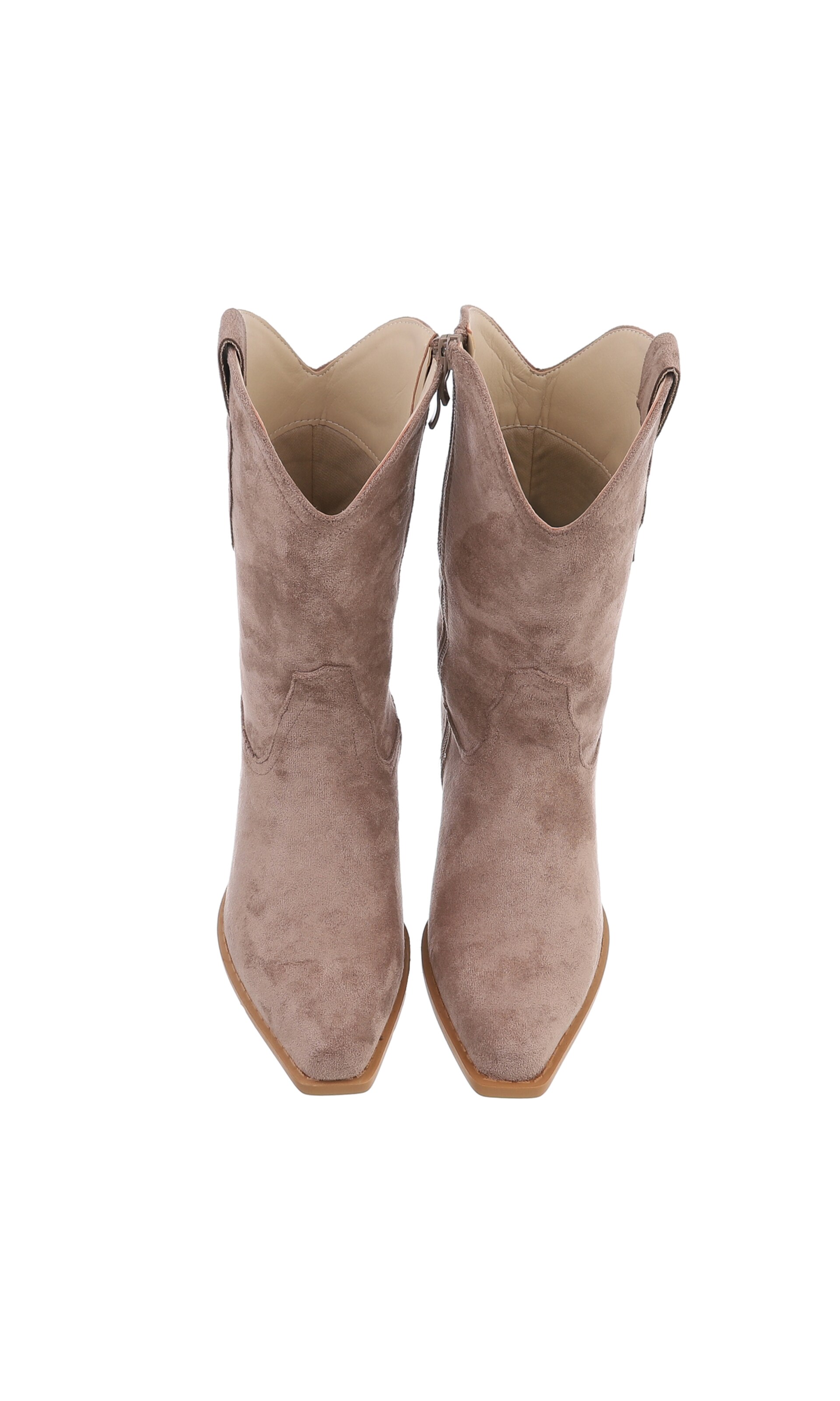 Ital-Design Cowboy Boots in Brown