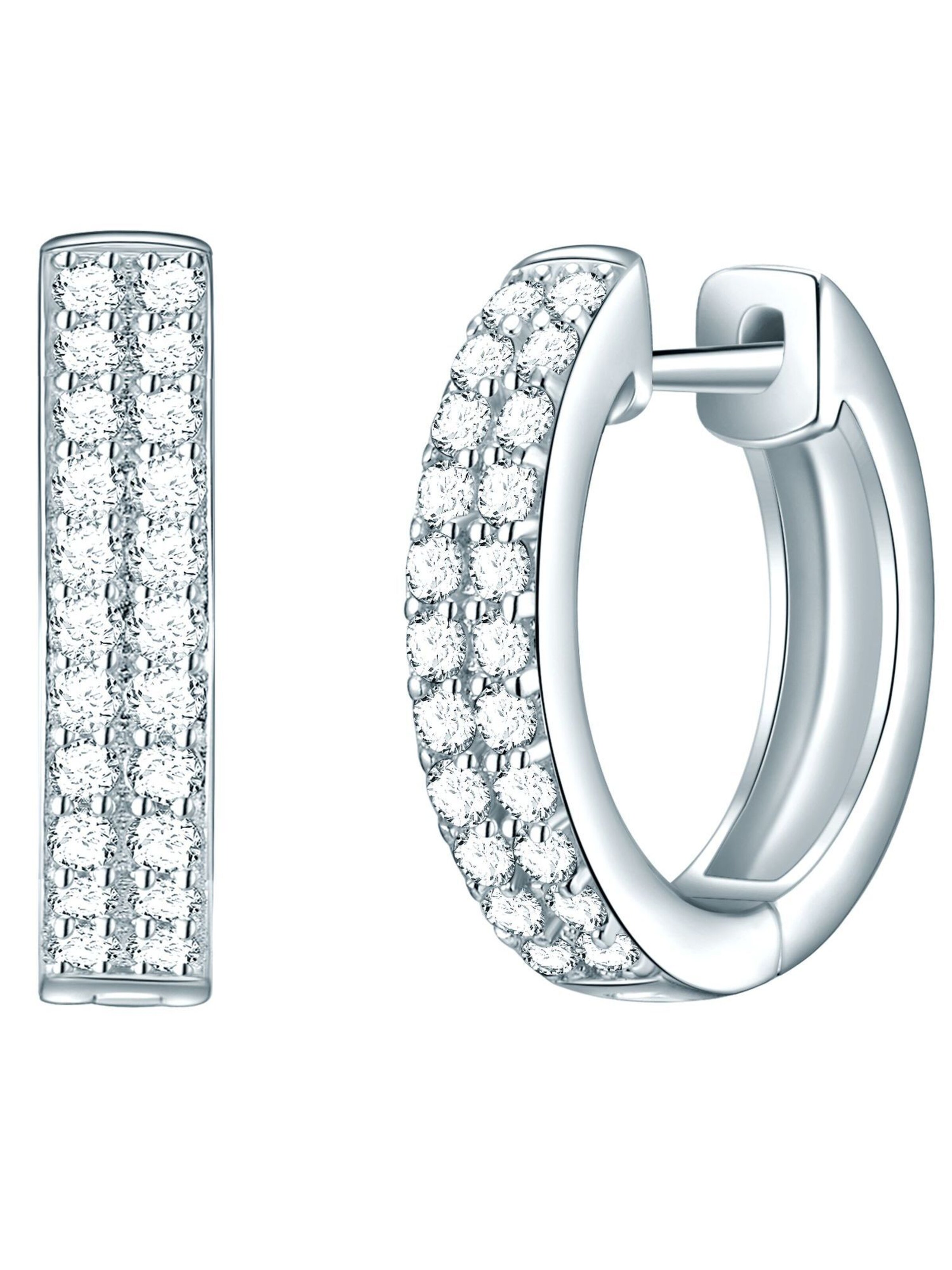 Rafaela Donata Ohrringe in Silber: Vorderseite