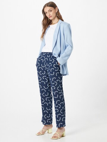 ICHI Regular Trousers 'MARGUERITE' in Blue